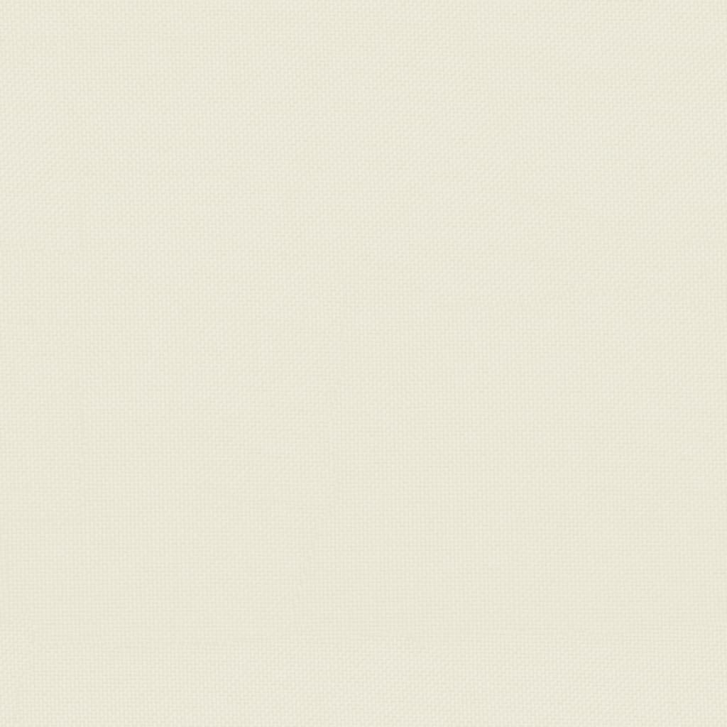 vidaXL Cuscini per Pallet 5 pz Crema in Tessuto