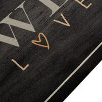 Tappeto da Cucina Lavabile-Tappetino da Cucina Testo Caff¨¨ 45x150 cm in Velluto 853409