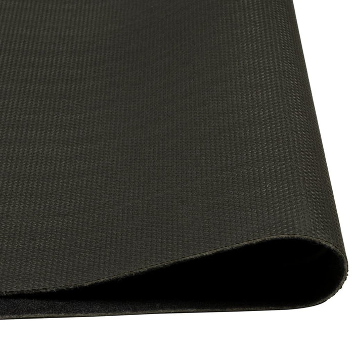 Tappeto da Cucina Lavabile Nero Tazza 45x150 cm in Velluto 4005593