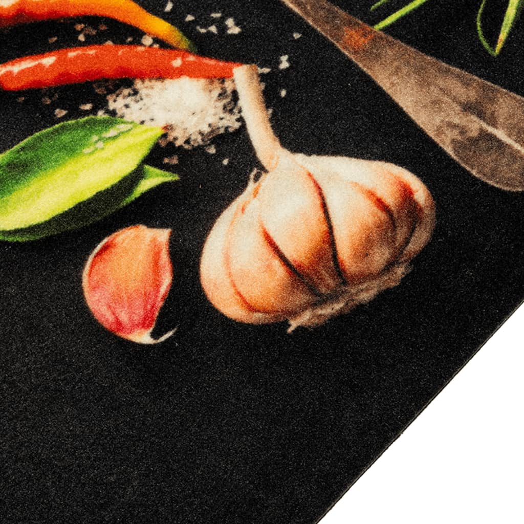 Tappeto da Cucina Lavabile-Tappetino da Cucina Spezie 60x300 cm Velluto 963398