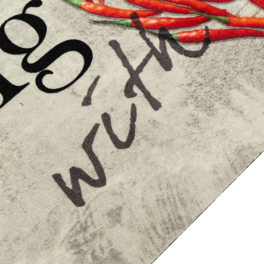 Tappeto da Cucina Lavabile-Tappetino da Cucina Cucinare 45x150 cm in Velluto