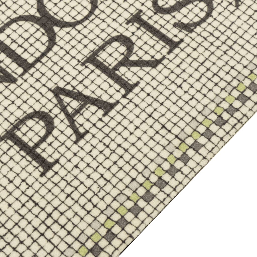 Tappeto da Cucina Lavabile-Tappetino da Cucina Casa Maiuscolo 60x180 cm Velluto