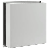 Nicchia per Doccia Argento Spazzolato 32x32x9cm in Acciaio Inox 4005124