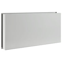 Nicchia per Doccia Argento Spazzolato 62x32x9cm in Acciaio Inox 4005128