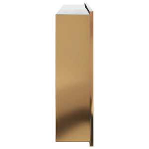 vidaXL Nicchia per Doccia Oro Spazzolato 62x32x9cm in Acciaio Inox