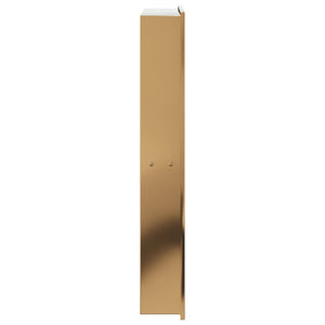 Nicchia per Doccia Oro Spazzolato 32x62x9cm in Acciaio Inox