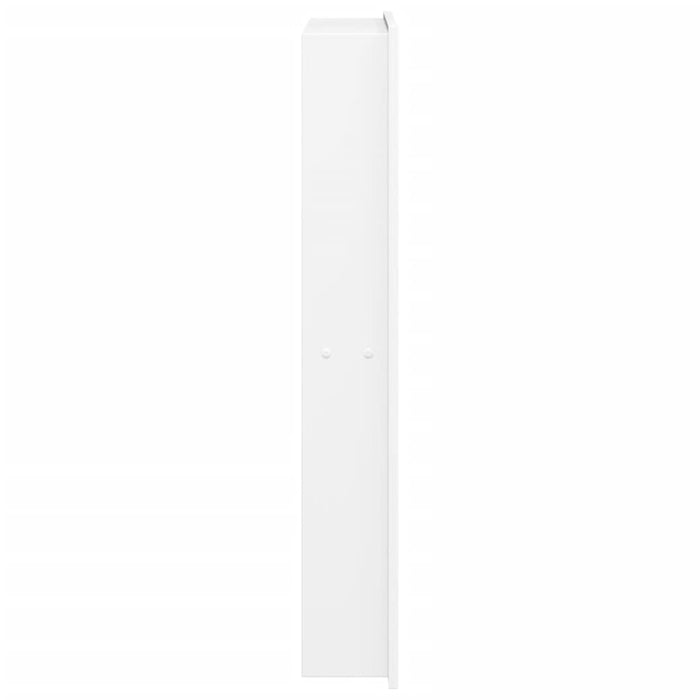 Nicchia per Doccia Bianco Opaco 32x62x9cm in Acciaio Inox 4005135