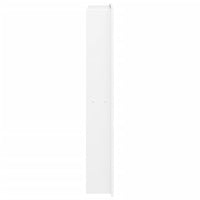 vidaXL Nicchia per Doccia Bianco Opaco 32x62x9cm in Acciaio Inox