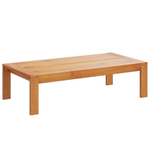 Set Divano da Giardino 5 pz con Cuscini Legno Massello Acacia