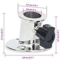 Set Estensione Tendalino a T Blu 170x170x(113-182,5) cm