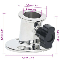 Set Estensione Tendalino a T Antracite 174x205x(115-194) cm 3217203