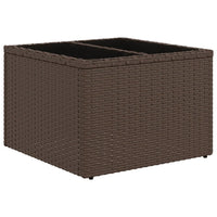 Set Divano da Giardino 5 pz con Cuscini-Sofa da Giardino-Divanetto da esterno Marrone in Polyrattan 121480