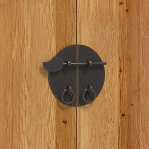 Set Mobili da Bagno 2 pz in Legno Massello di Pino 3223459