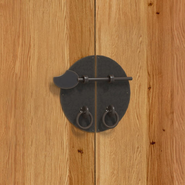 Set Mobili da Bagno 2 pz in Legno Massello di Pino 3223461