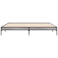 Giroletto Grigio Sonoma 200x200 cm in Legno Multistrato Metallo 844999