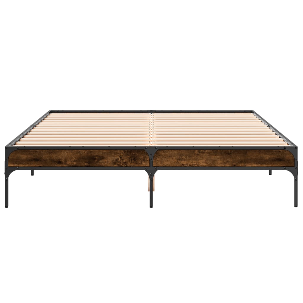 Giroletto Rovere Fumo 150x200 cm in Legno Multistrato Metallo 845013