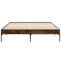 Giroletto Rovere Fumo 150x200 cm in Legno Multistrato Metallo 845013