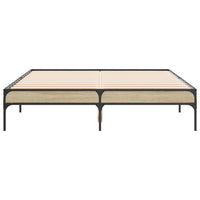 Giroletto Rovere Sonoma 135x190 cm in Legno Multistrato Metallo 845042