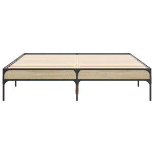 Giroletto Rovere Sonoma 135x190 cm in Legno Multistrato Metallo 845042