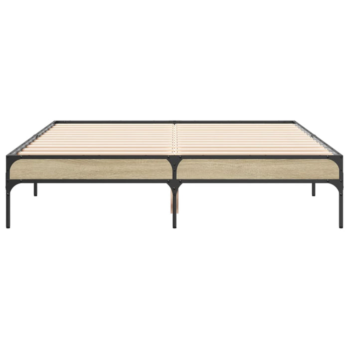 Giroletto Rovere Sonoma 135x190 cm in Legno Multistrato Metallo 845042