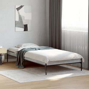Giroletto senza Materasso-Struttura Letto Rovere Sonoma 90x190 cm 564659