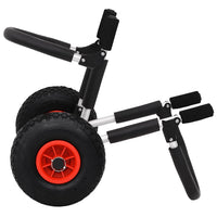 Carrello SUP per Tavola da Surf Pieghevole 45 kg in Alluminio 94871