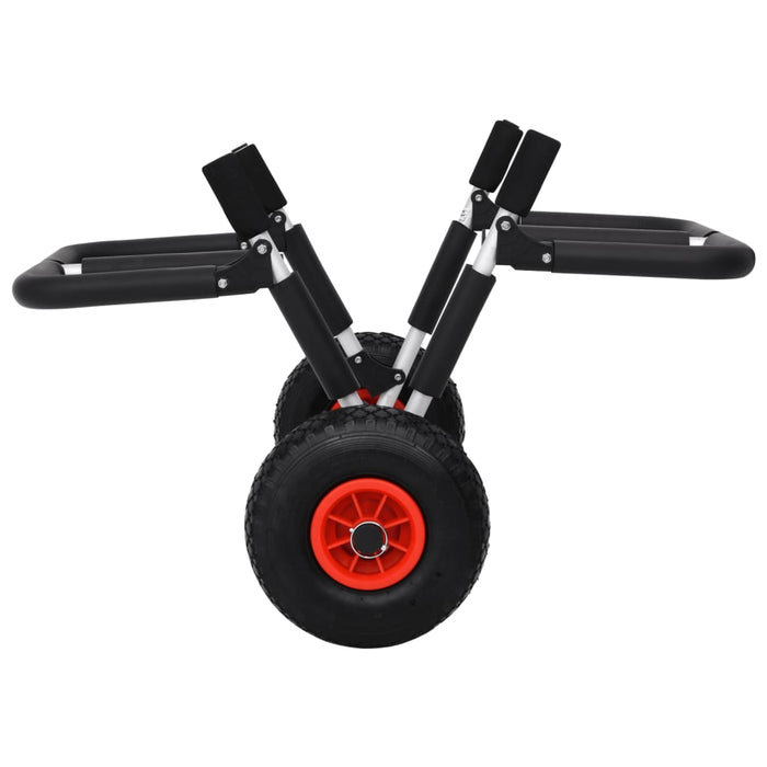 Carrello SUP per 2 Tavole da Surf Pieghevole 90 kg in Alluminio 94872