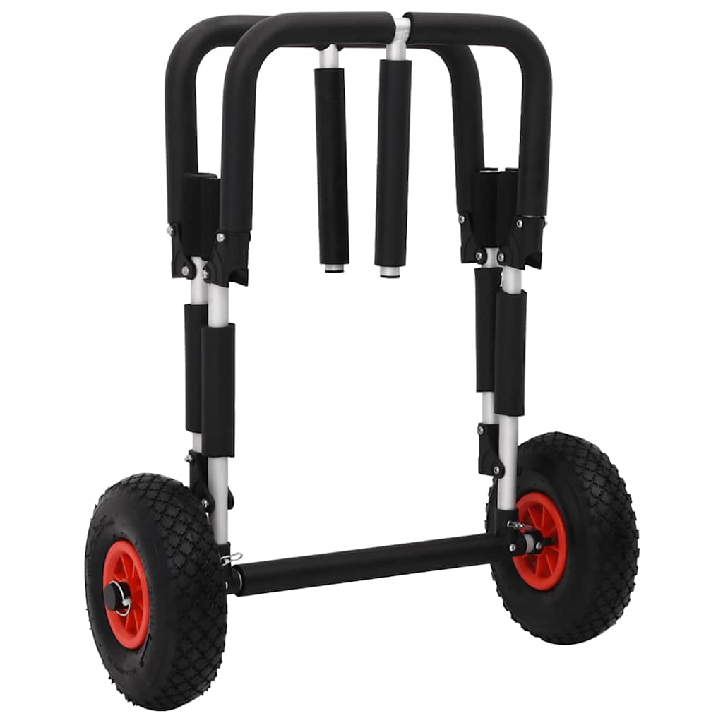 Carrello SUP per 2 Tavole da Surf Pieghevole 90 kg in Alluminio 94872