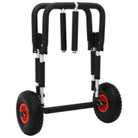 Carrello SUP per 2 Tavole da Surf Pieghevole 90 kg in Alluminio 94872