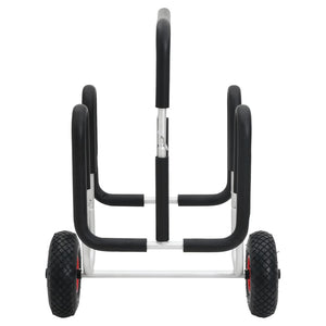 Carrello SUP per 2 Tavole da Surf 90 kg in Alluminio