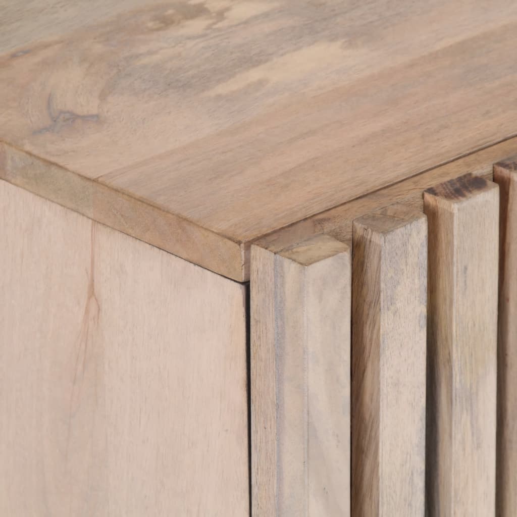 Credenze 3 pz 60x34x75 cm in Legno Massello di Mango 3217085