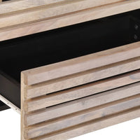 Credenze 3 pz 60x34x75 cm in Legno Massello di Mango 3217085