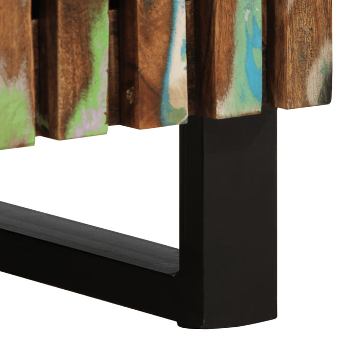 vidaXL Set Mobili da Bagno 2pz in Legno Massello di Acacia