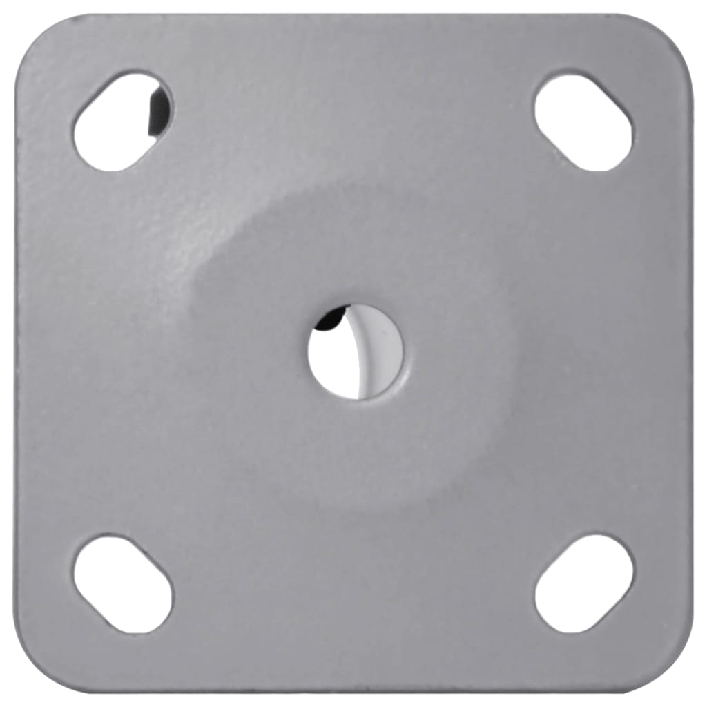 Base per Ombrellone per Palo da Ø32/34/38 mm Argento in Acciaio 4003372