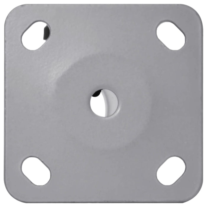 Base per Ombrellone per Palo da Ø32/34/38 mm Argento in Acciaio 4003372