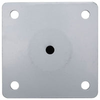 Base per Ombrellone per Palo da Ø38/48 mm Argento in Acciaio 4003374