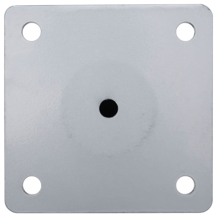 Base per Ombrellone per Palo da Ø38/48 mm Argento in Acciaio 4003374