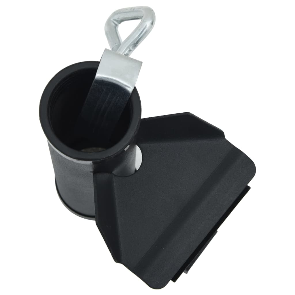 Morsetti per Ombrelloni da Balcone 2 pz 25-38 mm in Acciaio 4003383