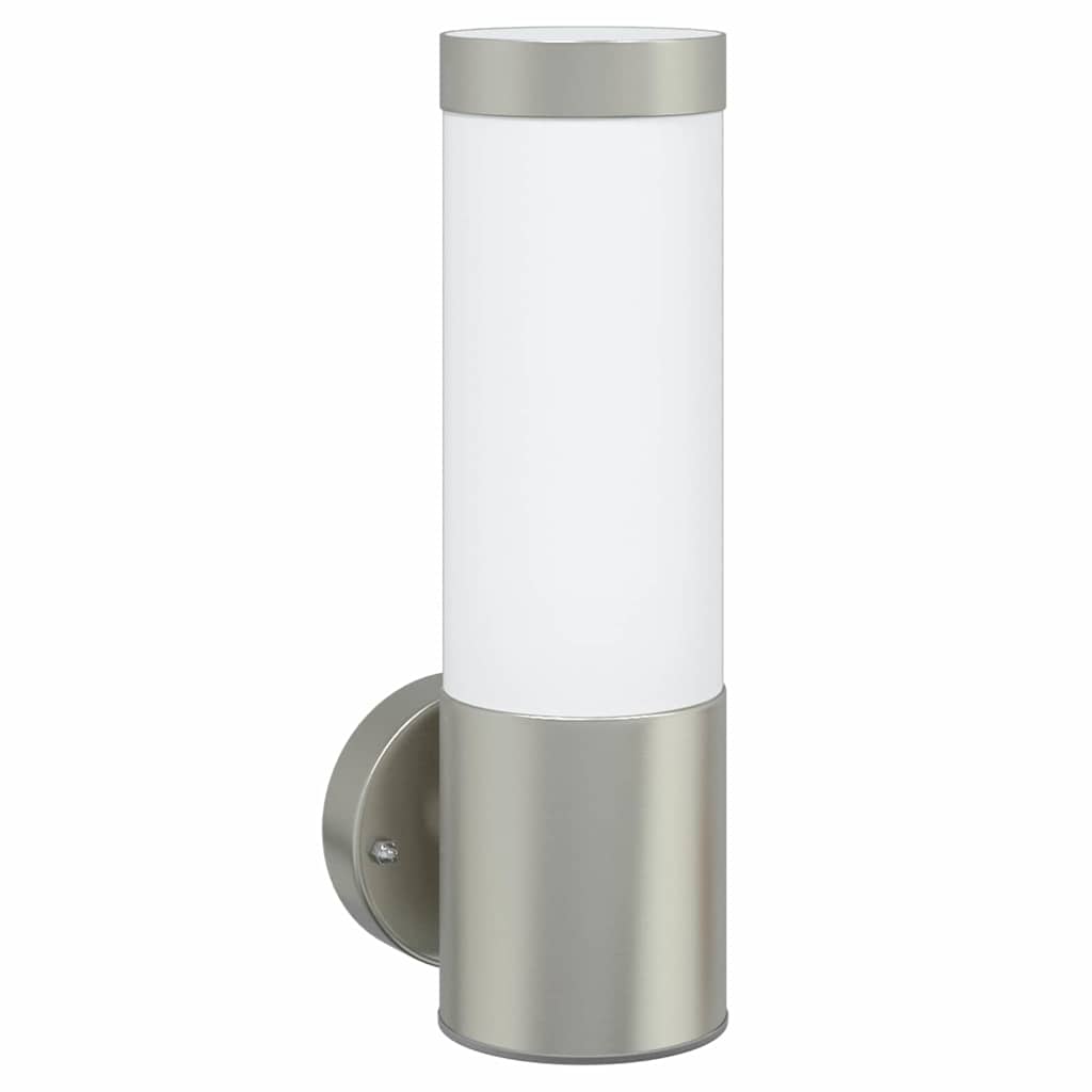 Lampada da parete per esterni Argento 12 x 7.5 x 27 cm 4005933