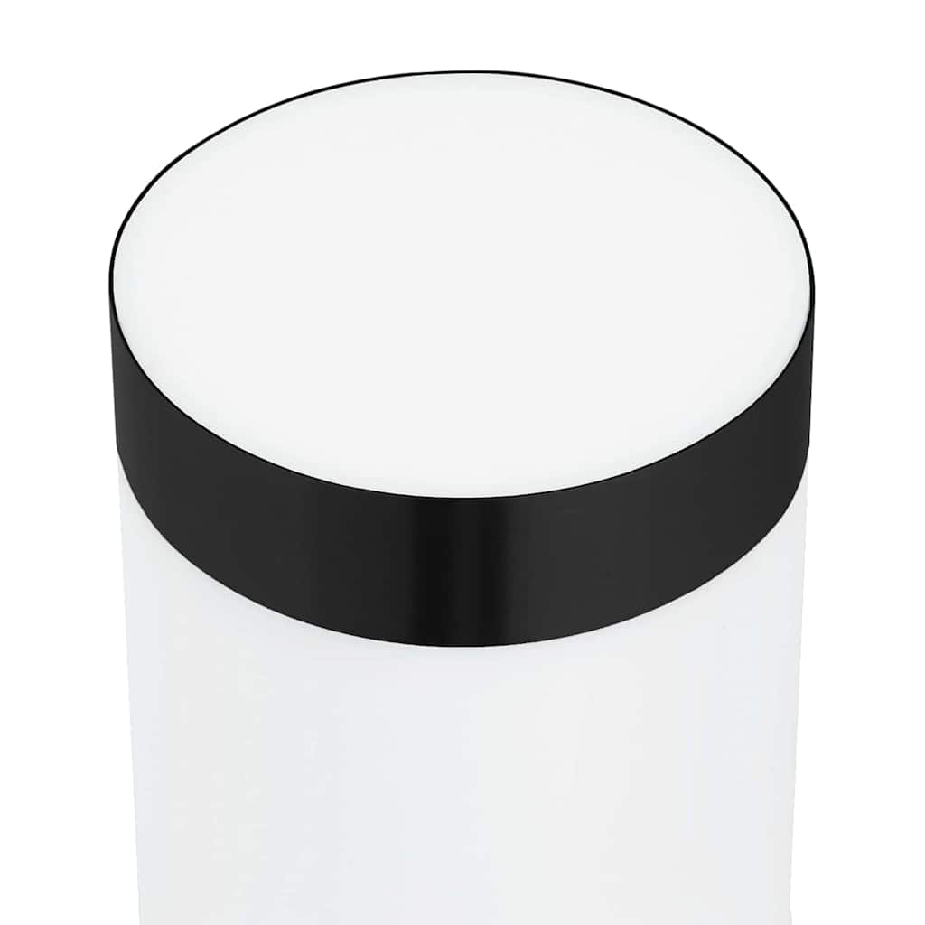 Applique da esterno moderna design minimalista 12 x 7 x 29 cm acciaio inox nero 02_0056487