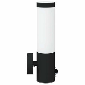 Lampade da Parete Esterne 2 pcs Nero 12 x 7.5 x 29 cm 4005940