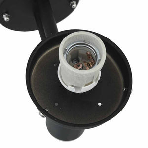 Lampade da Parete Esterne 2 pcs Nero 28 x 25 x 38 cm 4005948