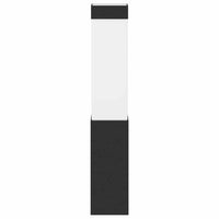 Lampada da parete per esterni Nero 10.5 x 6 x 35 cm 4005963