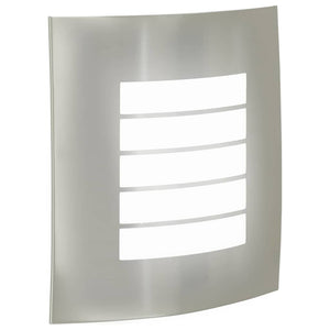 Lampada da parete per esterni Argento 23.5 x 10.5 x 26 cm 4005967