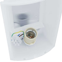 Lampade da Parete Esterne 2 pcs Argento 23.5 x 10.5 x 26 cm 4005968