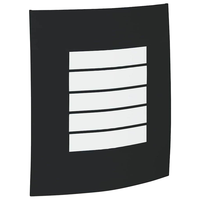 Lampada da parete per esterni Nero 23.5 x 10.5 x 26 cm 4005971