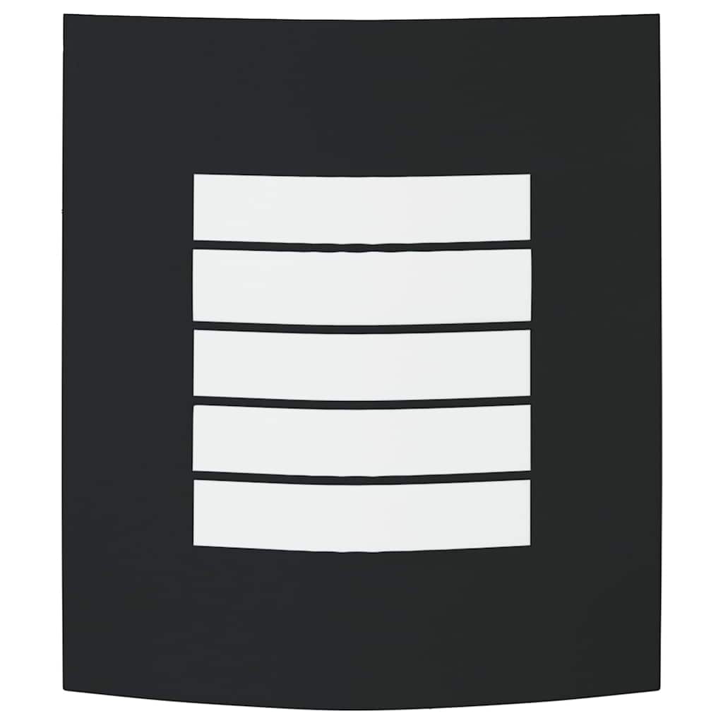 Lampada da parete per esterni Nero 23.5 x 10.5 x 26 cm 4005971