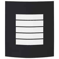 Lampada da parete per esterni Nero 23.5 x 10.5 x 26 cm 4005971