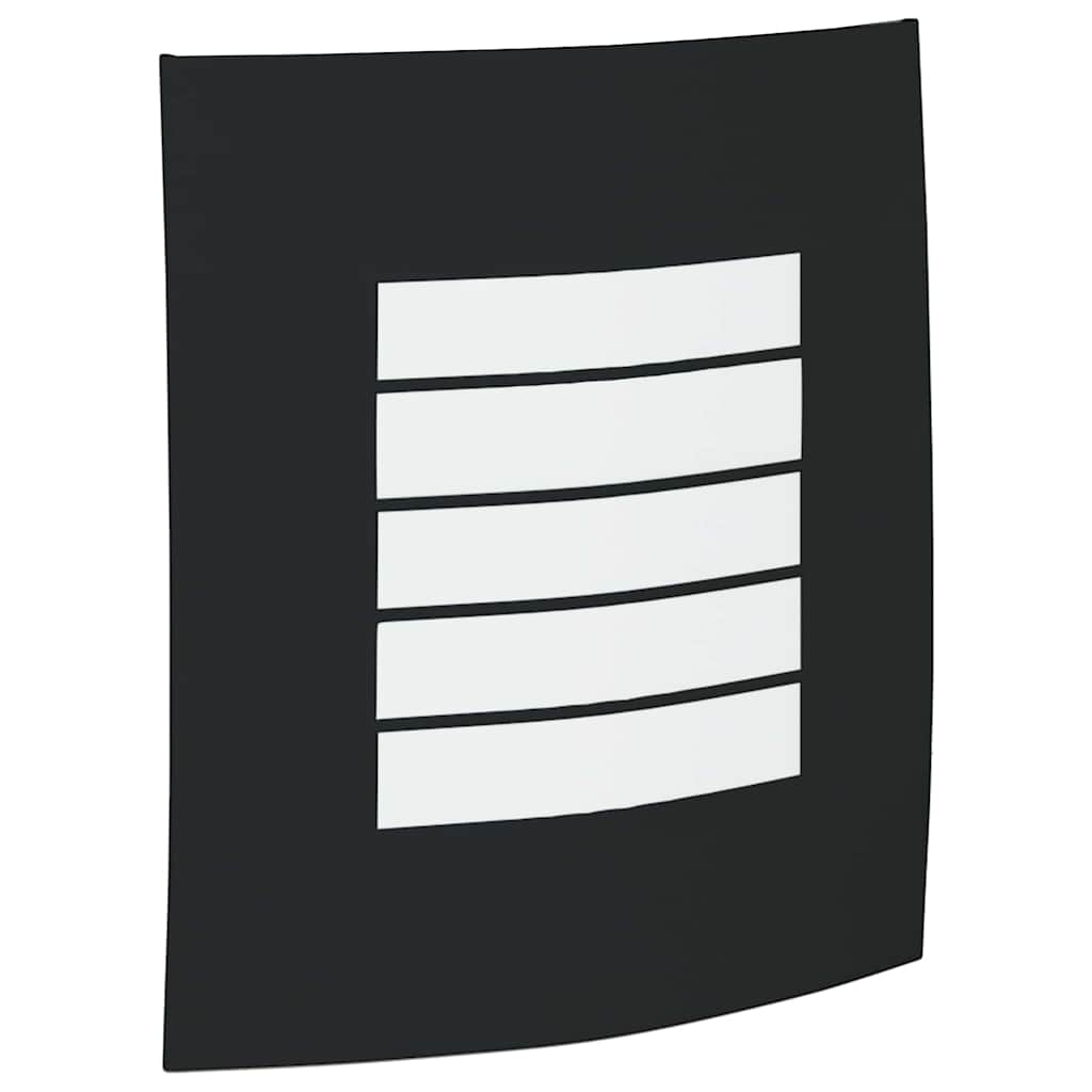 Lampade da Parete Esterne 2 pcs Nero 23.5 x 10.5 x 26 cm 4005972