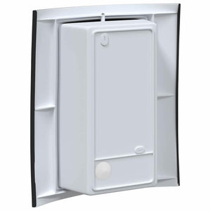 Lampade da Parete Esterne 2 pcs Nero 23.5 x 10.5 x 26 cm 4005972